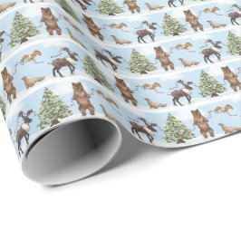 Alaska-wildlife-vakantie-inpakpapier Cadeaupapier