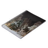 Alaska Winter Night Spiral Foto Notitieboek (Linkerzijde)