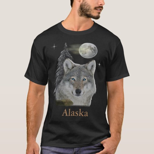 Alaska wolf T-Shirt (Voorkant)