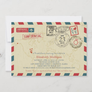 Alaska World Traveller Airmail   Vrijgezellenfeest Kaart