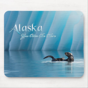 Alaska-You Otter ben hier Muismat