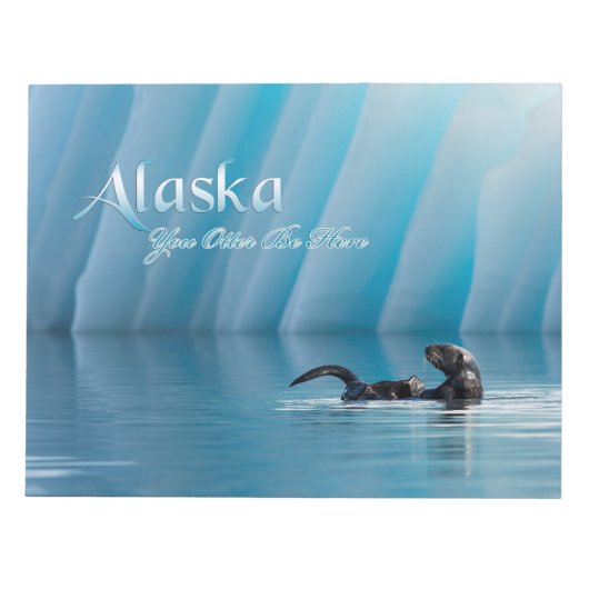 Alaska-You Otter ben hier Notitieblok (Voorkant)
