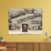 Alaska-Yukon Pacific Exposition, Seattle, 1909 Canvas Afdruk (Insitu (Woonkamer))