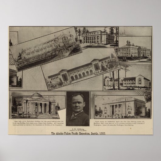 Alaska-Yukon Pacific Exposition, Seattle, 1909 Poster (Voorkant)