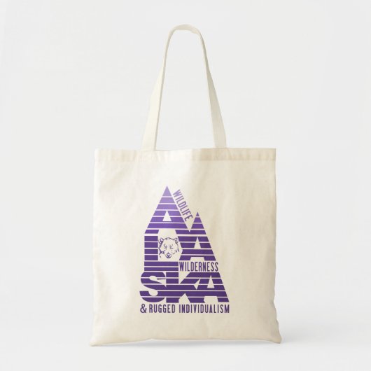 ALASKA-zakken Tote Bag (Voorkant)