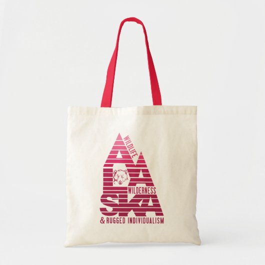 ALASKA-zakken Tote Bag (Voorkant)