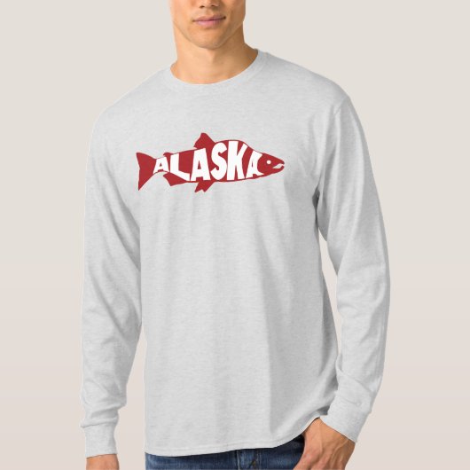 Alaska Zalm T-Shirt (Voorkant)