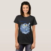 Alaska zalm vissen t-shirt (Voorkant volledig)