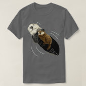 Alaska zee otter t-shirt (Design voorkant)