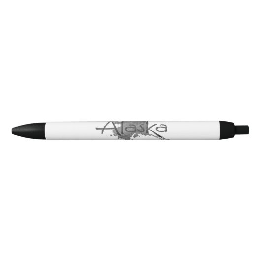Alaska Zwarte Inkt Pen (Voorkant)