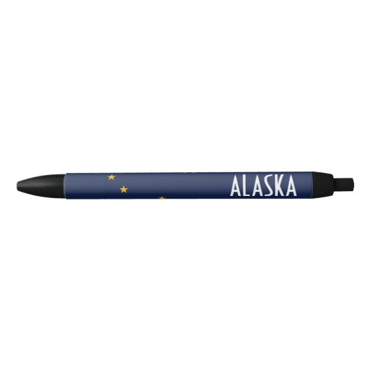 Alaska Zwarte Inkt Pen (Voorkant)