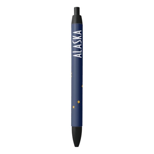 Alaska Zwarte Inkt Pen (Voorkant Verticaal)