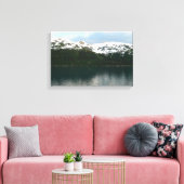 Alaskaanse kust bij schemering canvas afdruk (Insitu (Woonkamer))