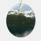 Alaskaanse kust bij schemering keramisch ornament (Links)