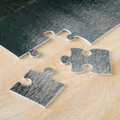 Alaskaanse kust bij schemering legpuzzel (Zijkant)
