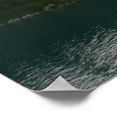 Alaskaanse kust bij schemering poster (Hoek)