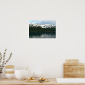 Alaskaanse kust bij schemering poster (Keuken)