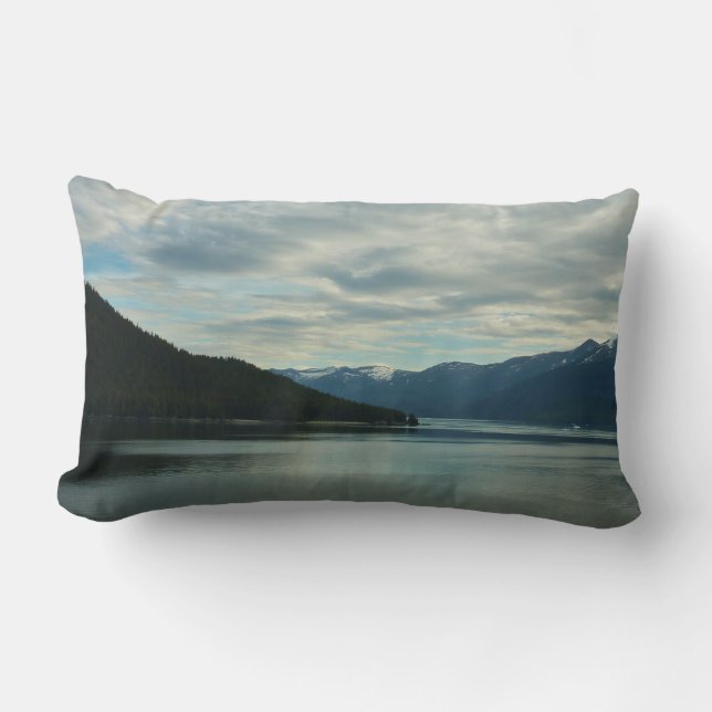 Alaskaanse Kust II Mooie Natuurfotografie Kussen (Voorkant)