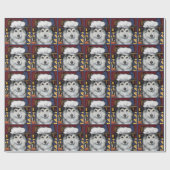 Alaskaanse Malamute Cadeaupapier (Vlak)