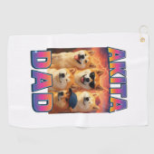 Alaskaanse Malamute Golfhanddoek (Horizontaal)