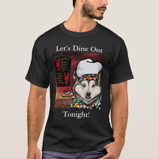 Alaskaanse Malamute T-shirt (Voorkant)