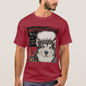 Alaskaanse Malamute T-shirt (Voorkant)