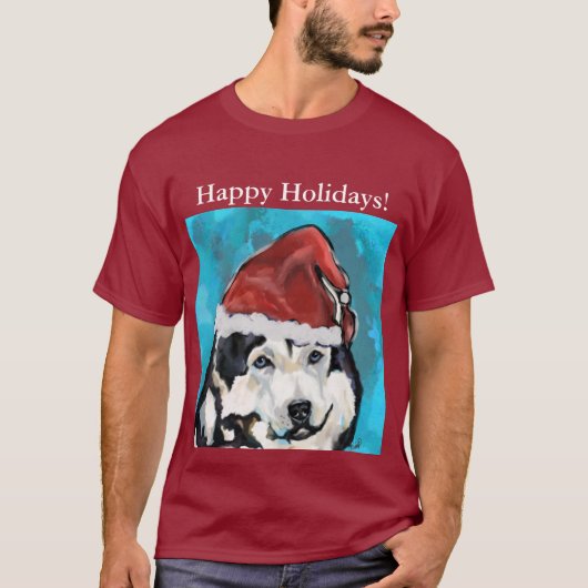 Alaskaanse Malamute T-shirt (Voorkant)