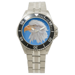 Alaskaanse Steenarend kijken (blauw) Horloge