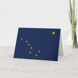 Alaskaanse vlag, Vlag van Alaska Kaart