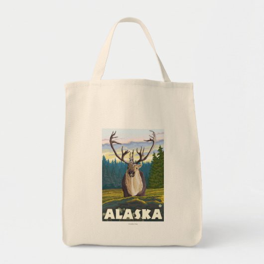 AlaskaCariou in de Wilde Vintage Revel Tote Bag (Voorkant)