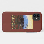 AlaskaCariou Vintage Travel Poster Case-Mate iPhone Case (Achterkant (horizontaal))