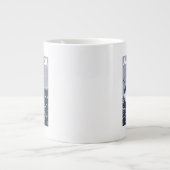 AlaskaCrab Boat Vintage Travel Poster Grote Koffiekop (Voorkant)