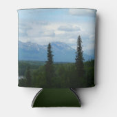 Alaskagebergte panorama fotografie blikjeskoeler (Voorkant)