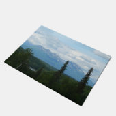Alaskagebergte panorama fotografie deurmat (Schuin)