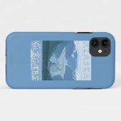 AlaskaGrote Gletsjerscène Vintage Reis Case-Mate iPhone Case (Achterkant (horizontaal))
