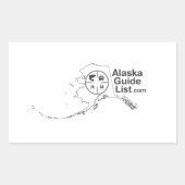 AlaskaGuideList sticker (Voorkant)