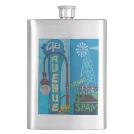 Alaskan 4th Ave. & Spenard Flask Flacon