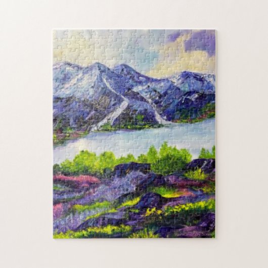 Alaskan Alpha Love puzzle Legpuzzel (Verticaal)