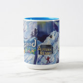 Alaskan Alyeska/Girdwood 15oz tweekleurige mok (Center)