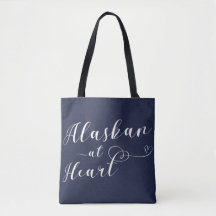 Alaskan at Heart Grocery Bag