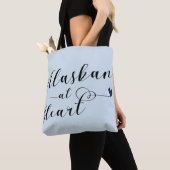 Alaskan at Heart Grocery Bag Tote Bag (Dichtbij)