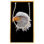 Alaskan Bald Eagle Gift Bag Klein Cadeauzakje (Voorkant)