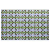 Alaskan Bald Eagle in Wilderness Fabric Stof (Yard (91,4 cm))