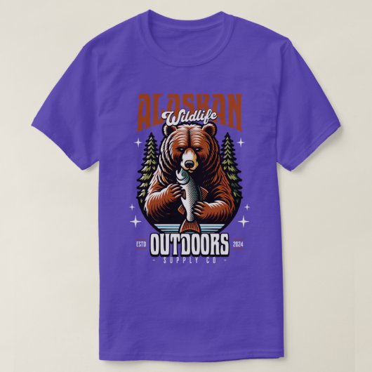 Alaskan Beer Wildlife TShirt (Design voorkant)