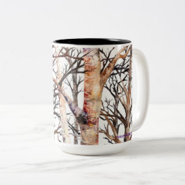 Alaskan Birch Trees 15oz Mok