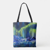 Alaskan Borealis Pup Tote Bag (Achterkant)