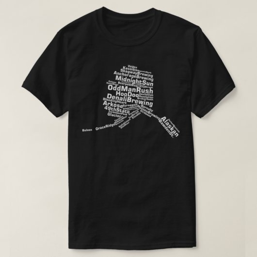 Alaskan Breweries  T-shirt (Design voorkant)