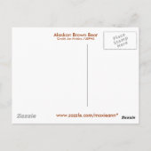 Alaskan Brown Beer Briefkaart (Achterkant)