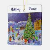 Alaskan Ceramic Ornament (Links)