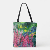 Alaskan Chick Canvas Canvas tas_ Fireweed_Marnie Tote Bag (Achterkant)